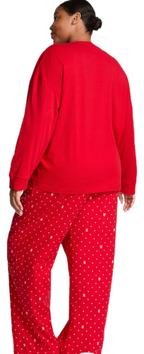 Pijama Brillos Victoria's Secret Mujer Algodón Talla M