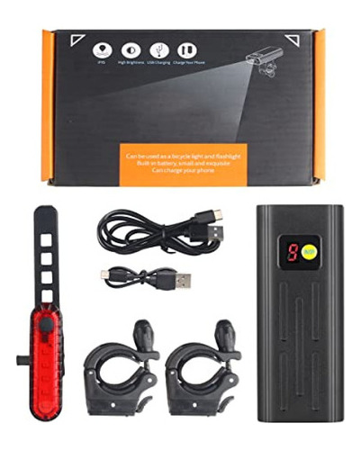 Ebuyfire Usb Luces Delanteras Y Traseras Para Bicicleta, 6 *