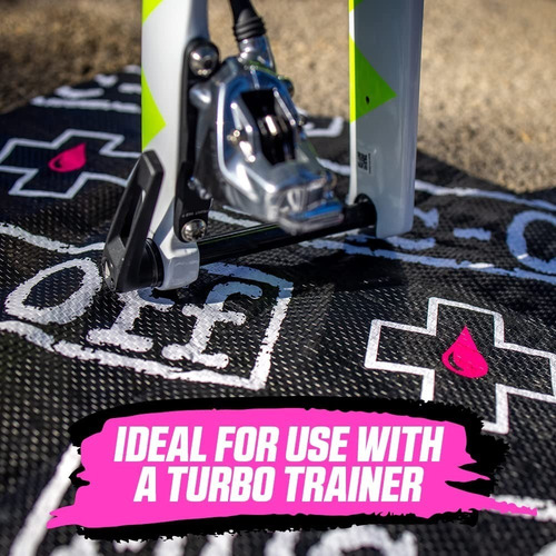 Alfombra Impermeable Pegable Para Bicicleta Muc-off