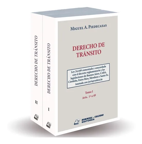 comprar Derecho De Tránsito Ley 24.449 Comentada Y Concordada