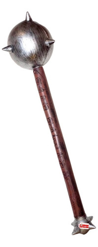 Mazo Guerrero 66cm Medieval Maza Disfraz Guerra Pinches - Cc