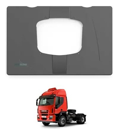 Moldura Painel Climatizador Para Iveco Cursor Stralis Para V