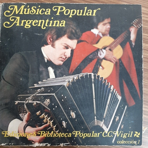 Coleccion Musica Popular Argentina Biblioteca Vigil 4 Discos