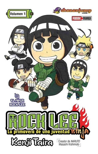 Rock Lee Manga Naruto Panini México Español Por Tomo (1-3)
