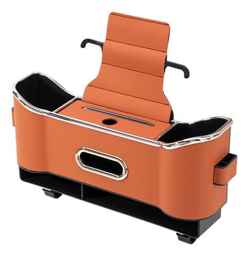 Caja De Almacenamiento Para Asiento Naranja