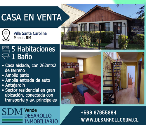 Venta Casa Macul - Gran Plusvalia