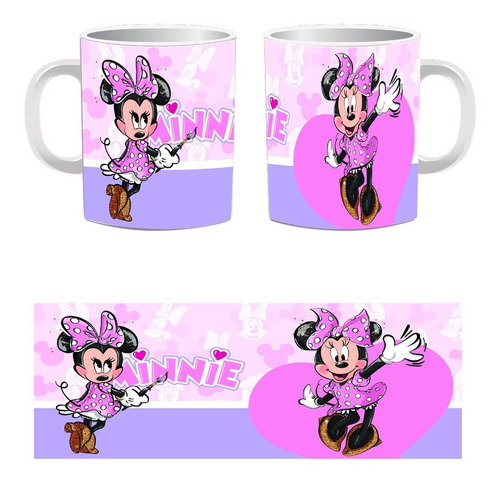 Taza Para Café Minnie Corazón / Para Regalo