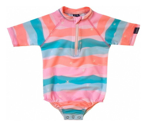 Bodysuit - Enterito Con Filtro Solar Uv50+ Ocean5 - M C 