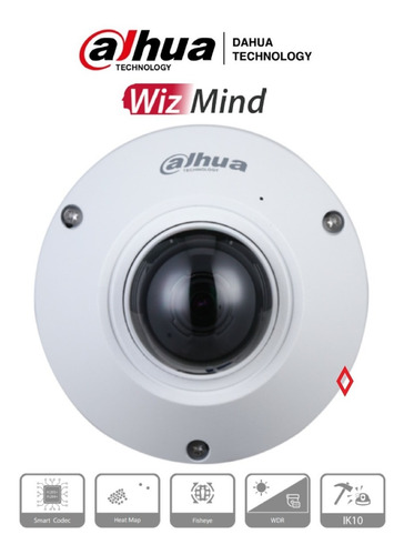 Camara Ip 360grados Fish Eye 5 Mp Exterior Dahua Ipceb5531