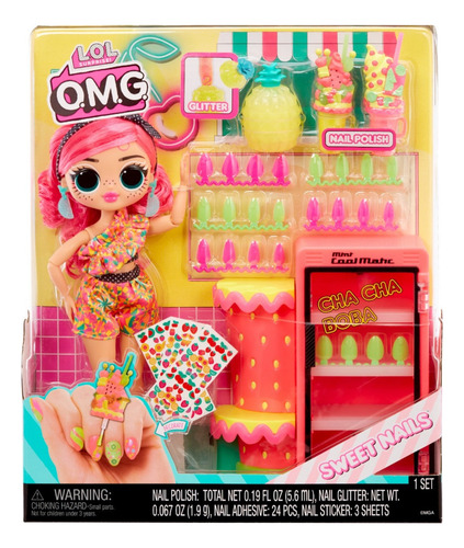 Muñeca Lol Omg Sweet Nails Con Accesorios Coleccionables