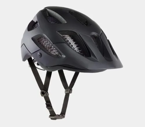 Casco Para Bici De Montaña Bontrager Blaze Wavecel Color Negro/gris Oscuro Talle L
