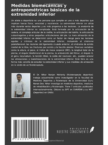 Libro: Medidas Biomecánicas Y Antropométricas Básicas De La