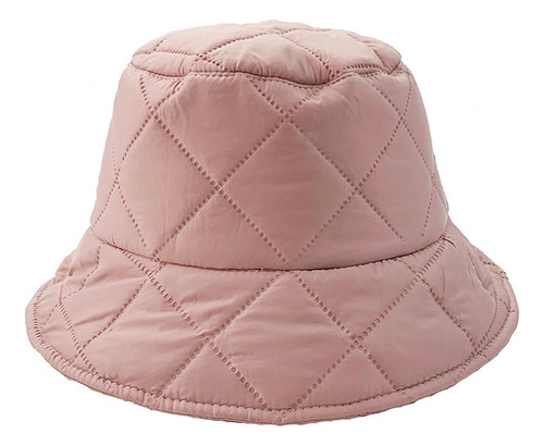 Piluso Sombrero Trendy Estilo Bucket Nylon Acolchado Mujer 