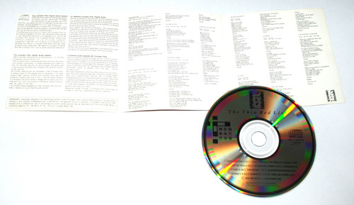 Glass Tiger Cd The Thin Red Line 1986 Importado 80s C1 (Usado)