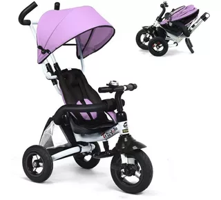 Costzon Baby Tricycle 6-in-1 Foldable Steer Stroller Bike