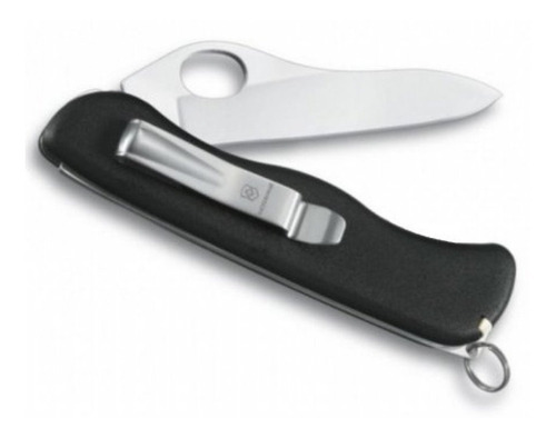 Imagen 2 de 3 de Navaja Sentinel Negro, Hoja Lisa C/, Victorinox (0.8416.m3)