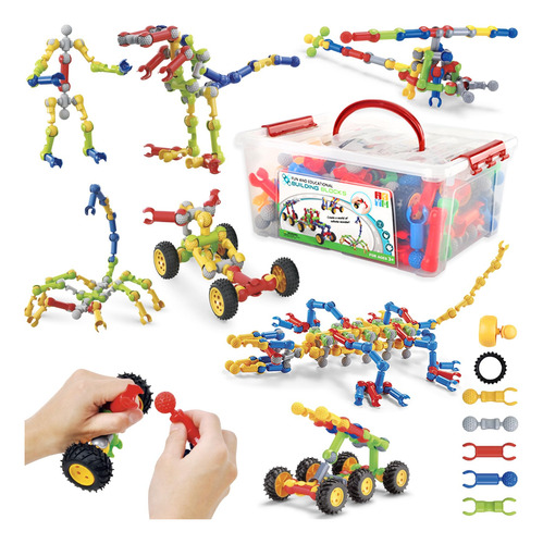 Kit De Bloques De Construcción Afomida Stem Toys 125 Unidade