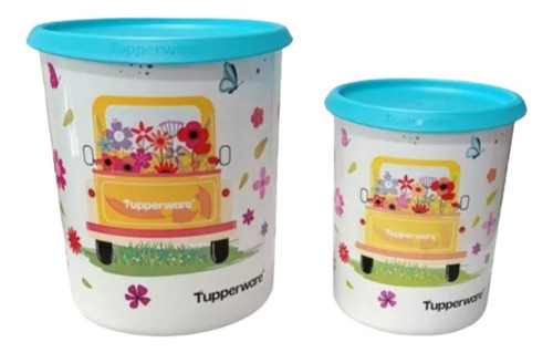 Bote Toqué Mágico Tupperware 2 Recipientes