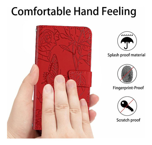 Funda Para Motorola Moto G05 Pu Funda Abatible De Cuero