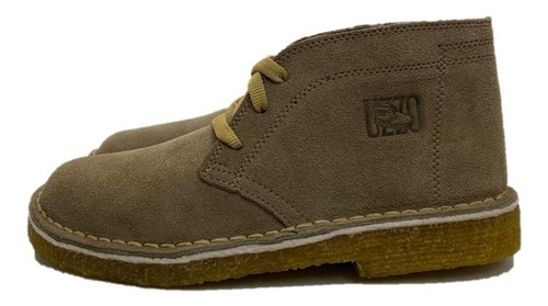 Imagen 3 de 3 de Bota De Gamuza Suela Crepe H45 Uzzo Hasta El Numero 50