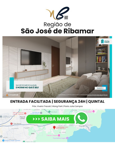 Apto Com Até 51,88 M² - Condomínio Fechado