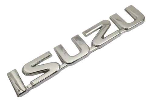 Letras Isuzu Emblema Insignia Logotipo Cromado Adhesivo 