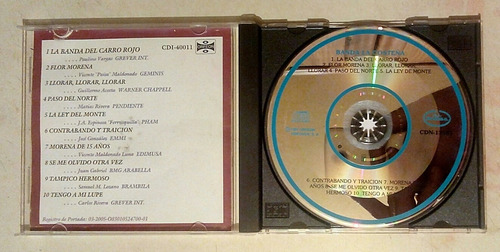 Cd Banda La Costeña La Banda Del Carro Rojo La Numero Uno 1 (Usado)