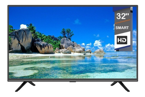 Smart Tv Tedge 32 Pulgadas Pantalla Led Hd Color Negro