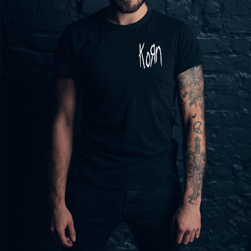 Remera Korn Are You Ready? Rock Metal 100% Algodón Premium