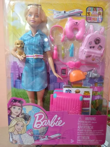 Barbie explora y descubre barbie 2025 viajera
