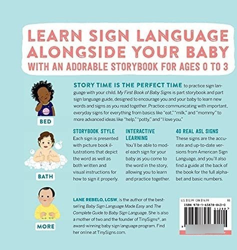 My First Book Of Baby Signs : 40 Essential Signs(bestseller)