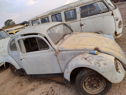 Fusca 1965 Documentação Em Dia Para Restauro Pé De Boi Split