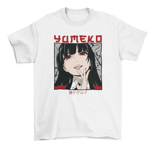 Polos 100% Algodón/ Yumeko Kakegurui / Personalizado / Anime