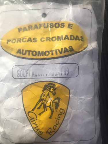 Imagen 6 de 6 de Kit De 20 Tornillos Cromados 14x1.50 Girus Importados!!