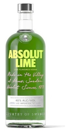 Absolut Lime Flavored Vodka 700ml