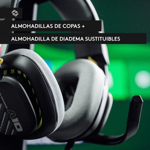 Imagen 7 de 10 de Audífonos Diadema Gamer Astro A10 Gen 2, Pc, Ps5/ps4, Xbox