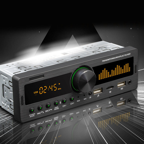 Receptor De Radio De Coche, Doble Usb, Estéreo, Bluetooth, M