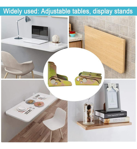 4 Unids Pierna Plegable Mesa Plegable Extensión Soporte De B