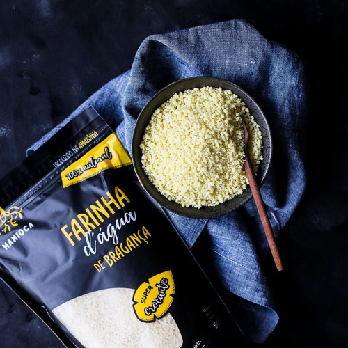 Farinha D Água De Bragança 500g - Manioca Natural Sem Glúten