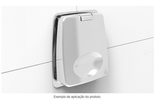 Acabamento Abs Cromado Valvulas De Descarga Oriente Quadrada