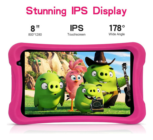 Tableta Pritom, 8 Pulgadas, Android 10, Control Parental,...