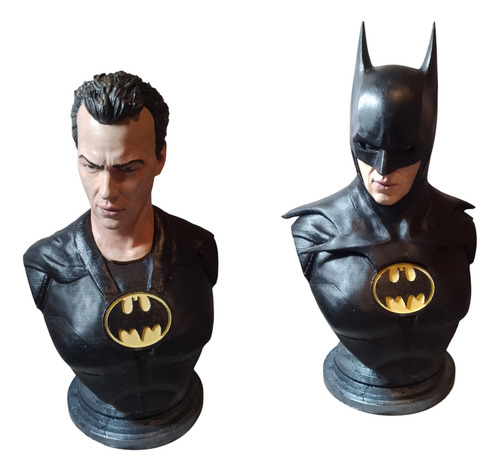 Busto Batman 1989, Michael Keaton 25 Cms Dos Cabezas