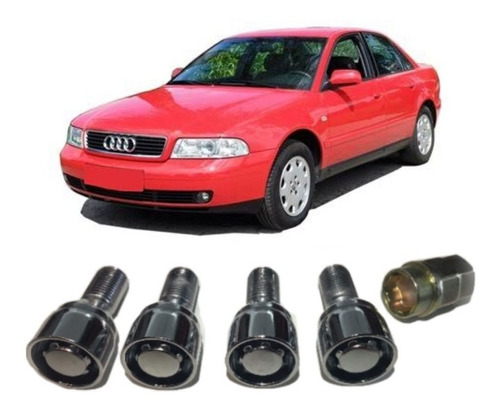 Birlos De Seguridad Audi A4 2002-2003-2005 Doble Llave.