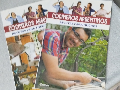 Cocineros Argentinos // Recetas Para Muchos. Lote X 2. Caba.