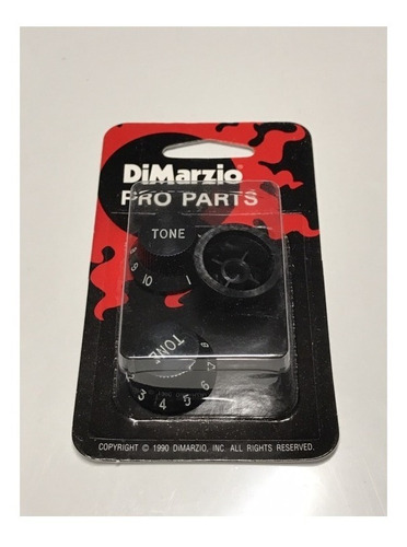 Imagen 3 de 3 de Dimarzio Dm2111bk Set De Perillas Tipo Stratocaster