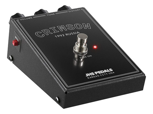 Jhs Pedales Crimson Fuzz Pedal De Efectos De Guitarra (jhscr