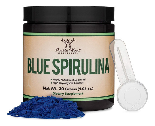 Algas Espirulina Azul Blue Spirulina Organica 1000mg