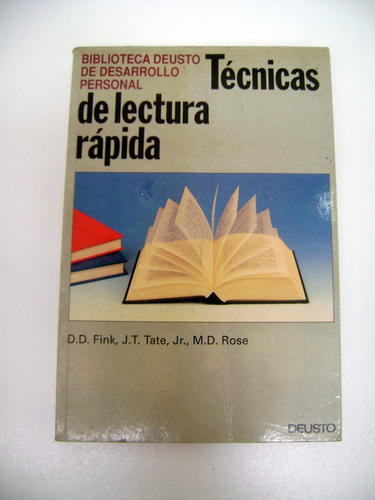 Tecnicas De Lectura Rapida Fink Tate Rose Deusto Boedo