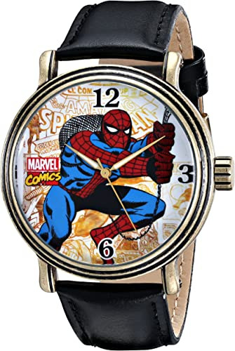 Marvel Spider-man - Reloj Analógico De Cuarzo Para Hombre,