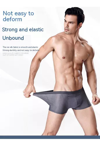 Calzoncillos De Malla Transpirable Para Hombre, Para 4 Unida